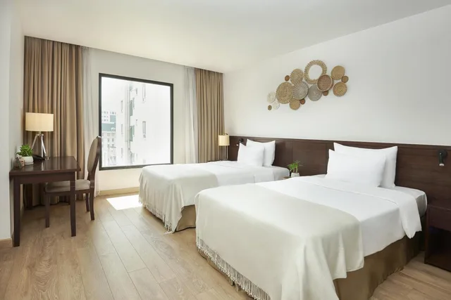 غرفة قياسية بسريرين منفصلين، The Ann Hanoi Hotel 6/10