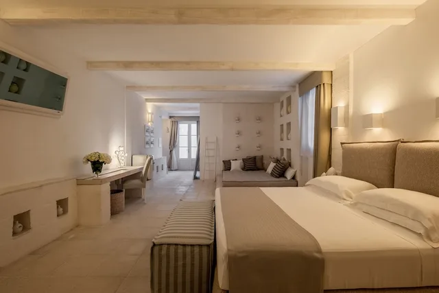 غرفة عائلية بسريرين كينج، BAGLIONI MASSERIA MUZZA RESORT & SPA 1/7