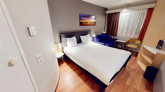 غرفة قياسية بسرير مزدوج، Ibis Cologne Airport Hotel 3/10