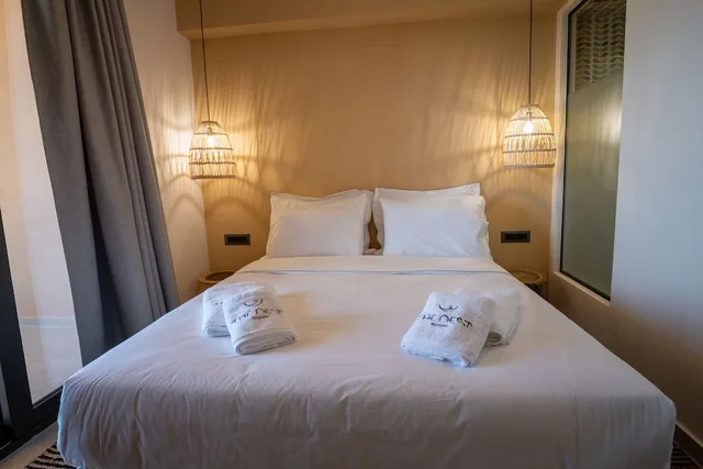 غرفة قياسية بسرير كوين بشرفة، The Nest Resort 1/3