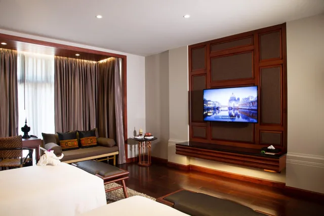 غرفة ديلوكس بسريرين منفصلين في الملحق، Ratilanna Riverside Spa Resort Chiang Mai 6/10