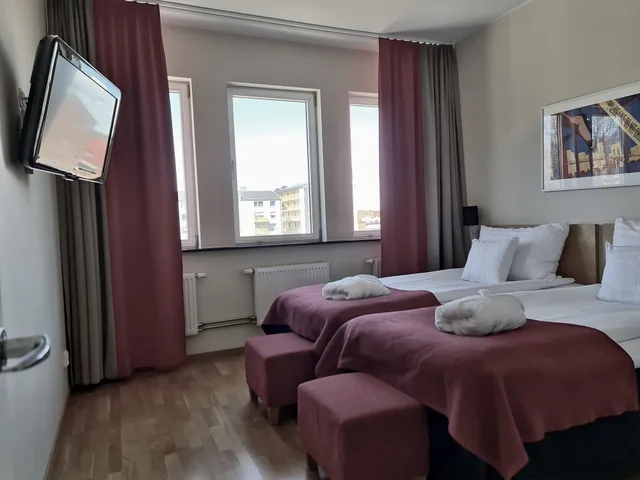جناح بسريرين منفصلين مع أريكة، Home Hotel Mektagonen 1/9