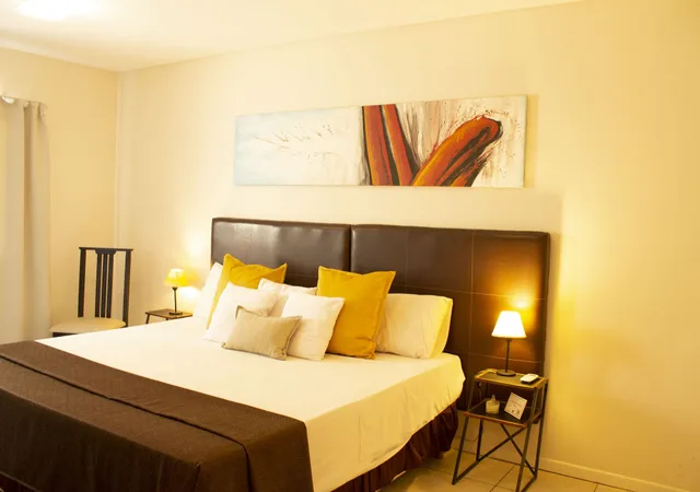 شقة بسرير كوين مع أريكة، Uvas Apart Hotel 2/5