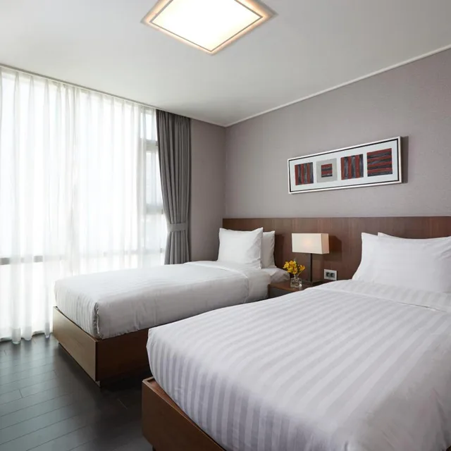 غرفة بريميير بغرفتي نوم، Fraser Place Central Seoul 2/2
