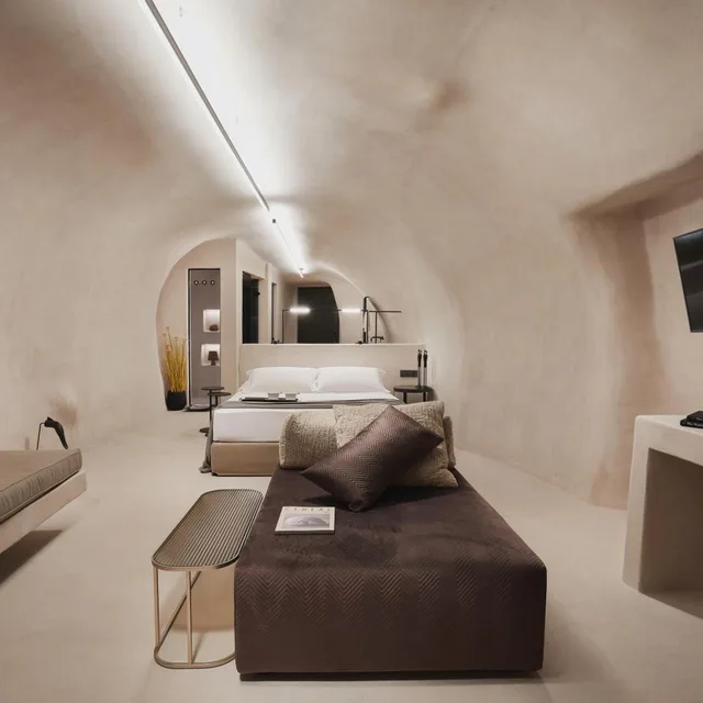 Cave, Suite, Caldera View, Hot Tub, Divine Cave Experience 1/5