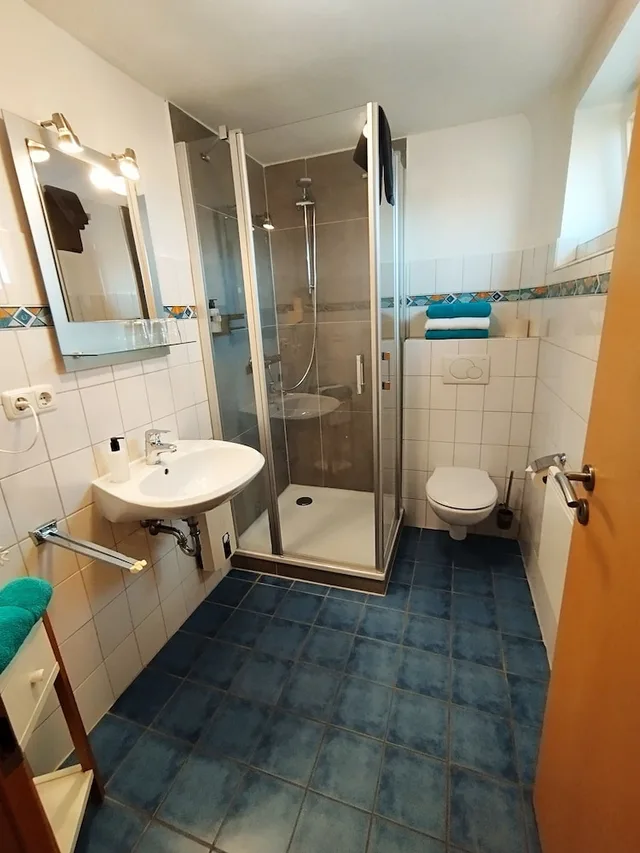 شقة بسرير مزدوج وسرير فردي بغرفة نوم واحدة، Landhaus Hammoor - Guest House 10/10