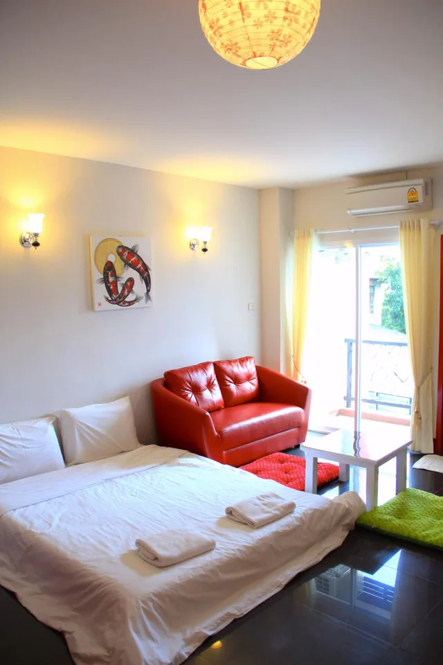 غرفة ديلوكس بسرير مزدوج، The Cottage Lampang 1/10