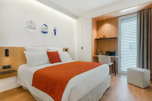 غرفة بسرير مزدوج، Les Elmes Hotel Spa 2/5
