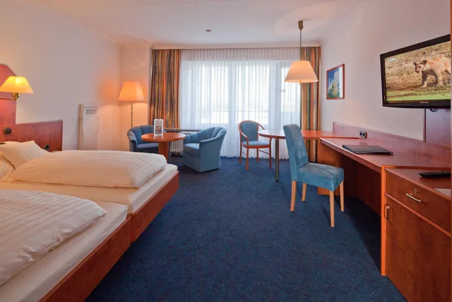 غرفة بسرير مزدوج، Room in B&B - Studio for 2 People in Hamburg Mitte, Cozy and Modern 1/2