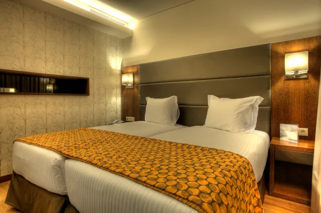 غرفة بسرير مزدوج أو سريرين منفصلين بشرفة، Eurostars Oporto 2/3