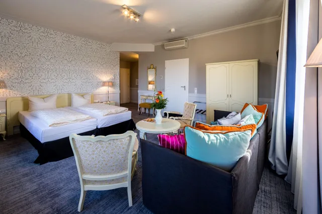 غرفة قياسية بسريرين منفصلين، Hotel Goldener Hirsch 4/7