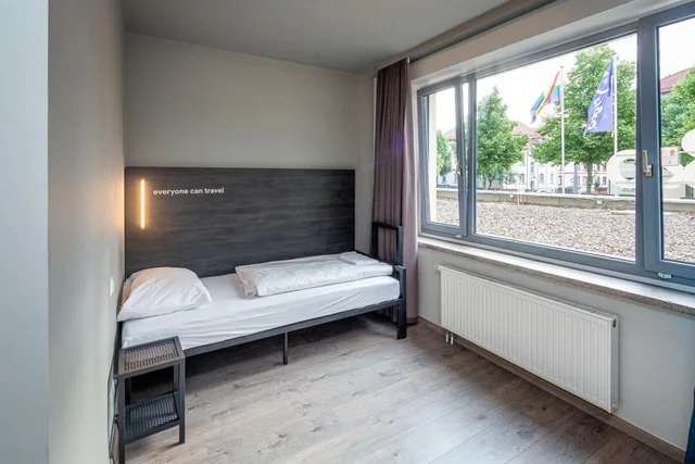 غرفة مفردة، a&o Hostel Weimar 3/12
