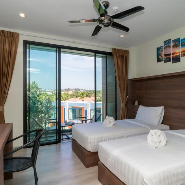 Deluxe, Family, Peace Blue Naiharn Naturist Resort SHA+ by ZUZU 9/10