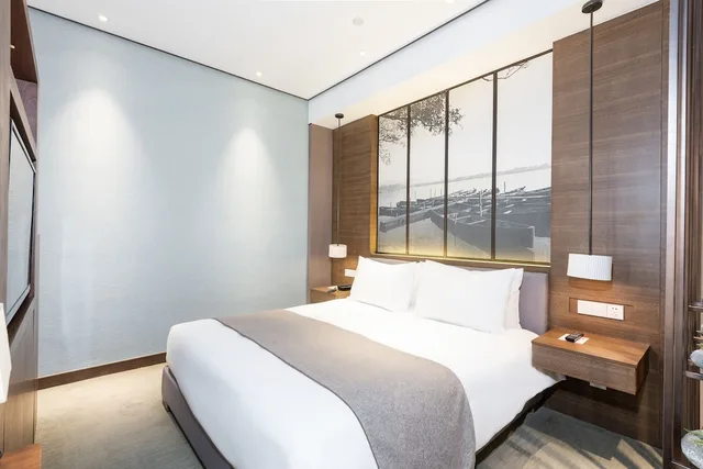 غرفة غراند بسرير كينج بإطلالة على الحديقة، TEA BOUTIQUE HOTEL WEST LAKE 2/6