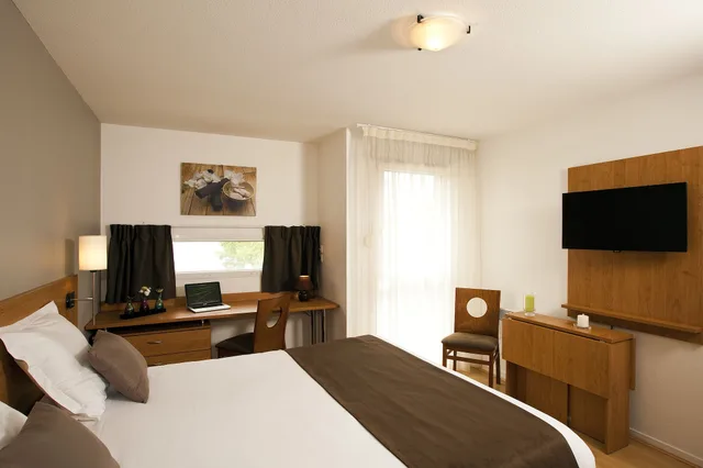 شقة بسريرين مزدوجين بغرفة نوم واحدة، Sejours Et Affaires La Rochelle Les Minimes 9/10