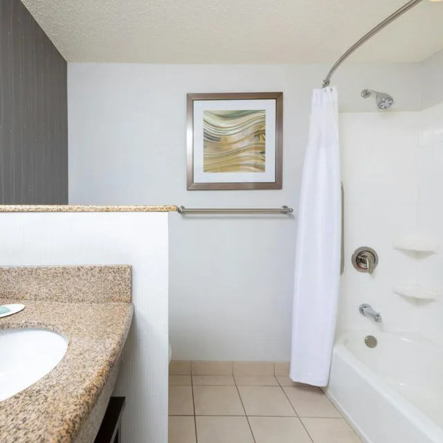 غرفة كبيرة بسرير كينج مع أريكة، Courtyard By Marriott Sioux Falls 5/6