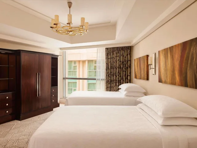 2 Bedrooms, Fairmont Gold, Kaaba, Suite, Twin Beds, King Bed, Sofa، فندق ساعة مكة فيرمونت(Makkah Clock Royal Tower A Fairmont Hotel) 1/7