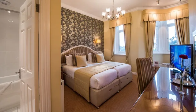 غرفة بسرير مزدوج أو سريرين منفصلين، The Victoria Hotel 3/4