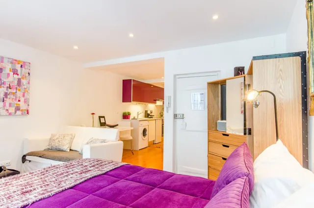 استوديو سوبيريور بسرير كوين بإطلالة على المدينة بشرفة، Lisbon Core Apartments In Bairro Alto Chiado 6/10