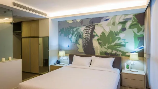 غرفة ديلوكس بسريرين منفصلين بشرفة، The Idle Hotel & Residence 2/10