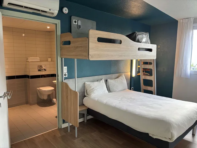 غرفة ثلاثية بسرير بطابقين، Ibis Budget Le Treport Mers Les Bains 2/3