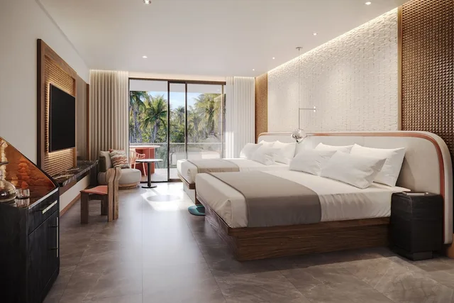 Swim Up, Deluxe, 2 King Beds, Adult Only, W Punta Cana, Adult All-Inclusive 1/7