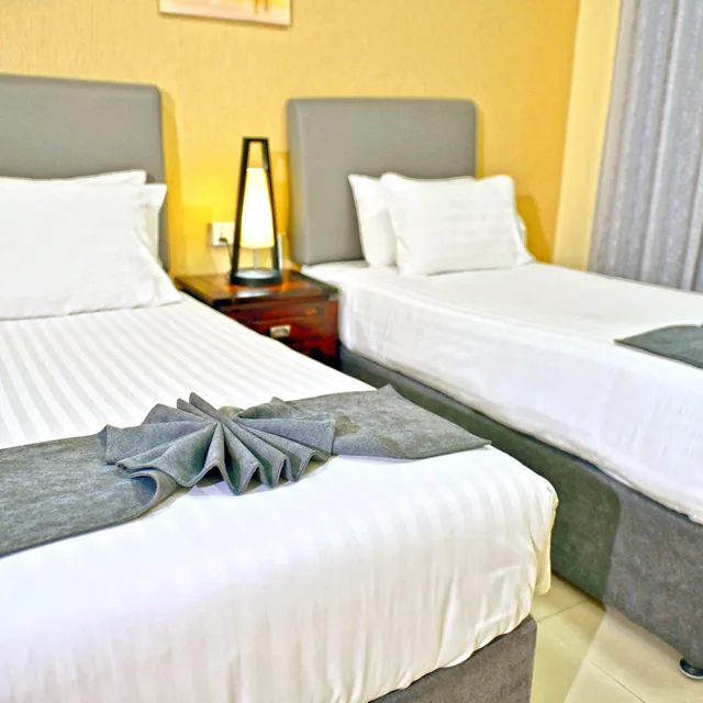 جناح بسرير كينج بغرفتي نوم، Ewan Tower Hotel Apartments 2/10