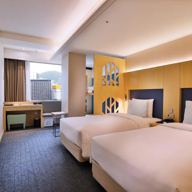 غرفة عائلية بسرير فردي، Hotel Midcity Myeongdong 1/7