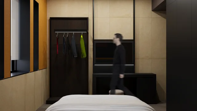 غرفة قياسية مفردة بسرير مزدوج، Palazzo Loreto Hotel Milano 5/6