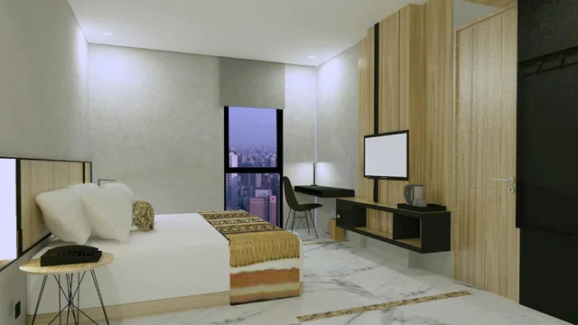 غرفة ديلوكس بسرير كينج، Bbc Hotel Lampung Bandar Jaya 1/1