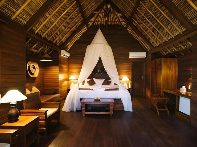 Hut, Superior, Queen Bed, Garden View، Lembongan Bay Shore Huts 1/3