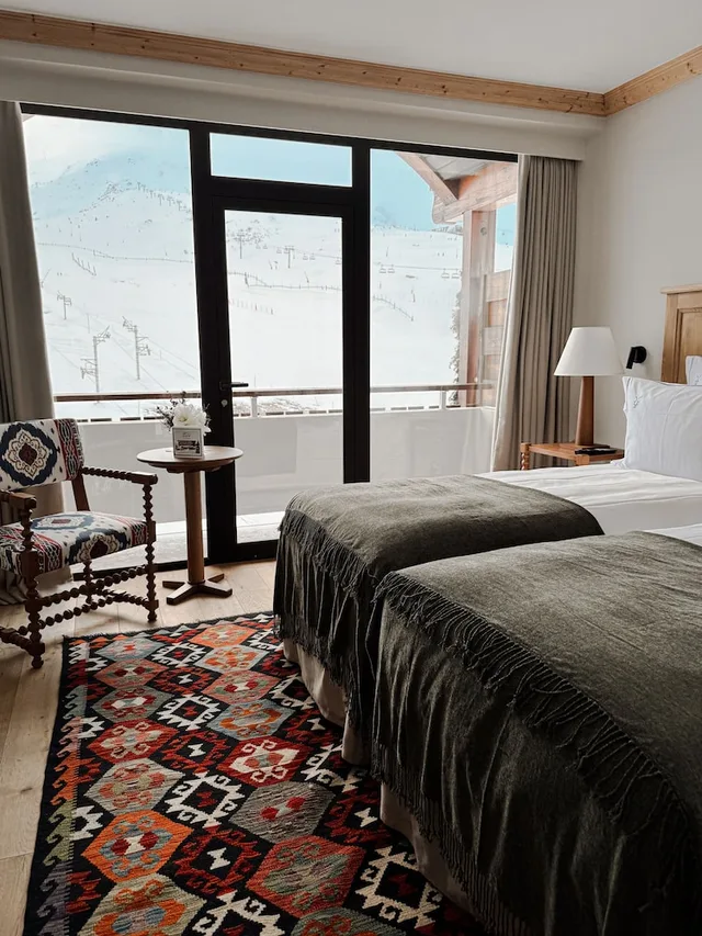 غرفة بريستيج بسرير كوين، ALPES HOTEL PRALONG 3/8