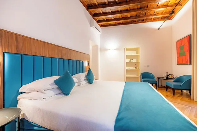 غرفة ديلوكس ثلاثية بسرير كينج وسرير فردي في الملحق، Albergo Abruzzi 4/9