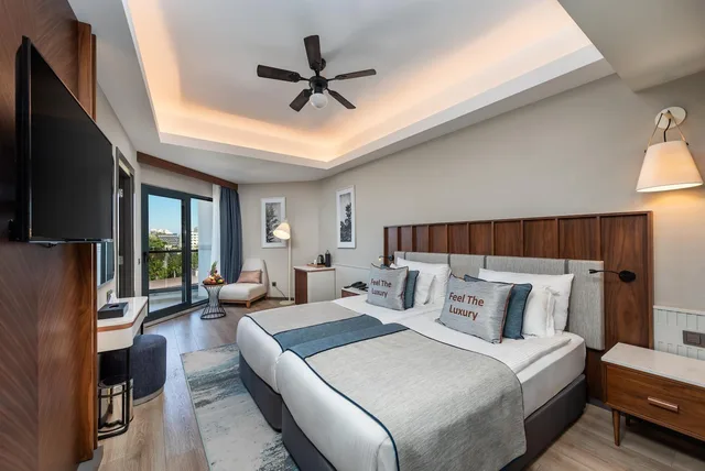 Room, Double or Twin Bed, Side Sea View، Seaden Quality Resort and Spa 3/10