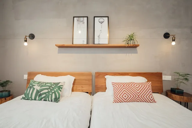 غرفة قياسية بسريرين منفصلين، Zhang Jiajie Zhijue Art Hotel 8/10