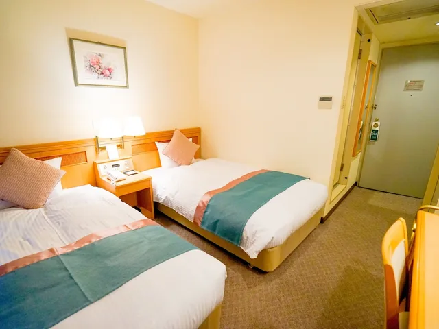 غرفة أساسية بسريرين منفصلين، Hotel Areaone Wadayama 3/6