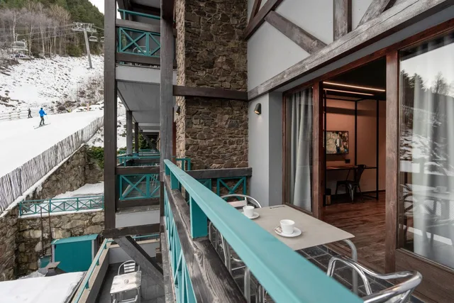غرفة بريميوم رباعية بسرير فردي، Ushuaia Mountain Hotel 8/8