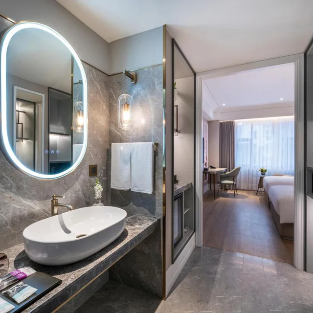غرفة تنفيذية بسرير كينج، Mercure Shanghai Hongqiao Central 3/4