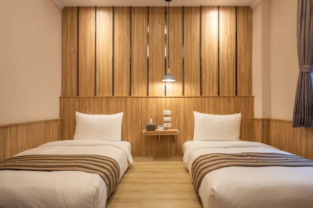غرفة بزنس بسريرين منفصلين، Shan Shui Hotel 1/5