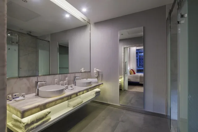 غرفة قياسية بسرير مزدوج أو سريرين منفصلين بإطلالة على الحديقة، The Sense De Luxe Hotel 6/8