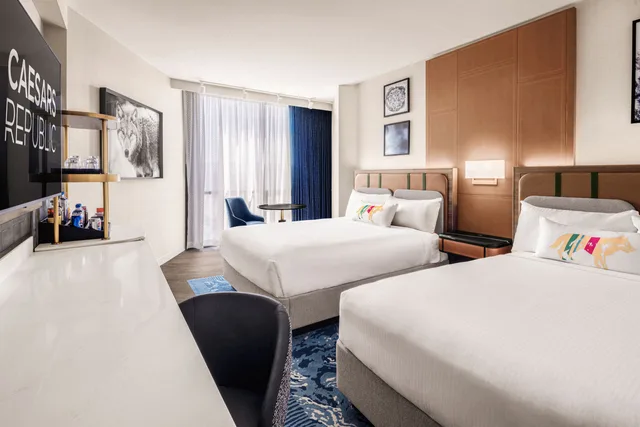 غرفة بسريرين كوين، Caesars Republic Lake Tahoe 3/10