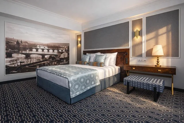 غرفة تنفيذية بسرير كينج، Grand Hotel International 3/9