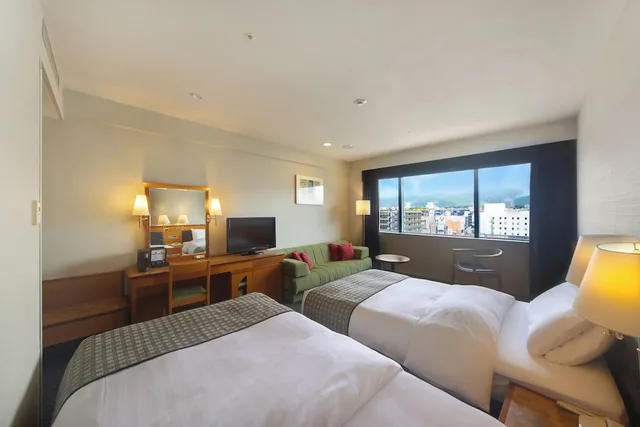 Room, Single, Twin Beds, Large, Hotel Nikko Nara 1/10