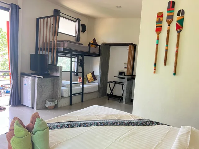 غرفة عائلية في الطابق الأرضي، Coco Lanta Eco Resort 7/10