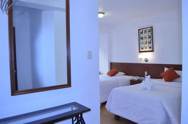 غرفة عائلية بسرير مزدوج وسريرين منفصلين، Hotel Viandina Machupicchu 6/9