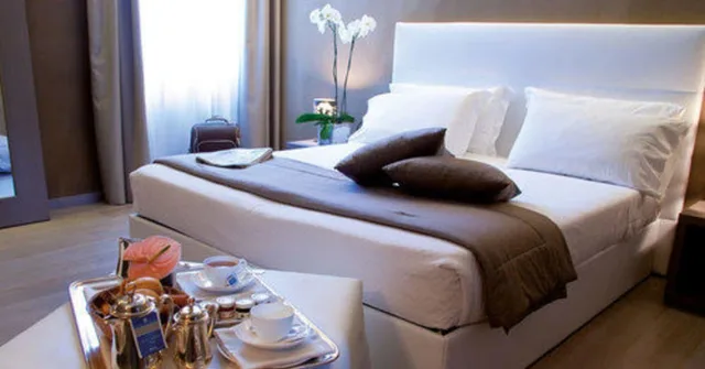 غرفة سوبيريور بسريرين منفصلين بإطلالة على البحيرة، Hotel San Rocco 3/3