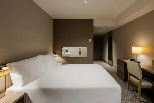 غرفة بسرير كوين بإطلالة على البحر، The Square hotel Yokohama Minatomirai 6/7