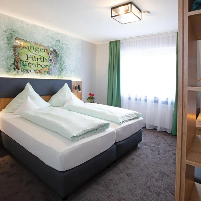 غرفة بسرير مزدوج، Ambient Hotel Am Europakanal 8/10