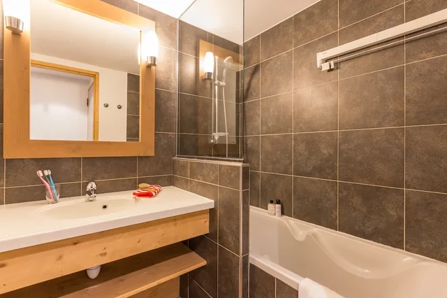 1 Bedroom, Apartment, Twin Beds, Bunk Bed, 2 Trundle Beds, Alcove, Balcony، PIERRE & VACANCES RESIDENCE ACONIT 2/4