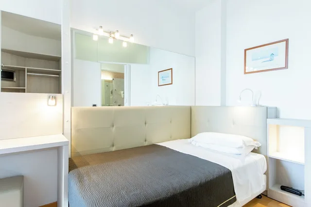 غرفة مفردة بسرير فردي، Hotel Baltic Riccione 3/8